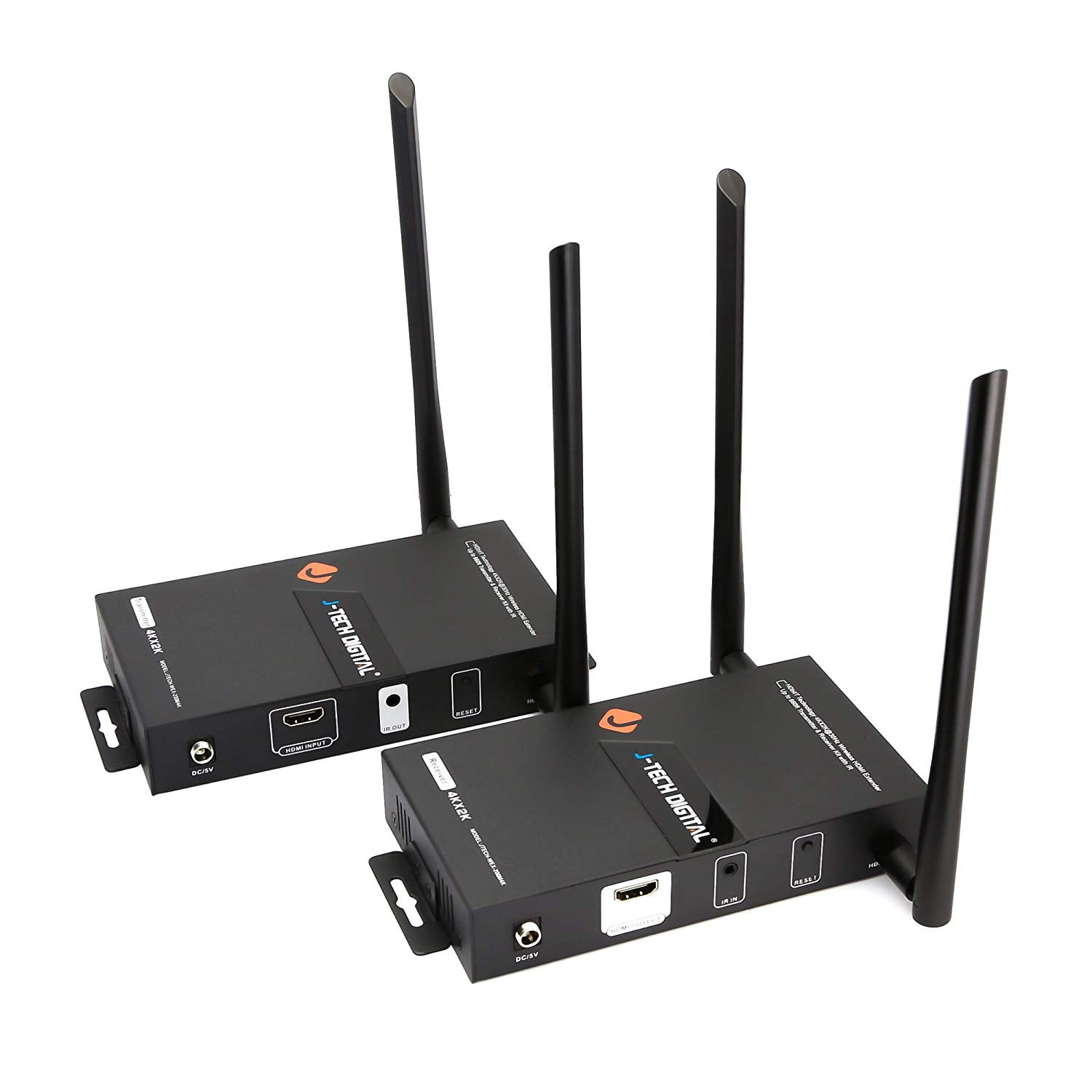 JTech Digital HDbitT Series 1X2 Wireless HDMI Extender DUAL Antenna