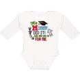 thumbnail image 3 of Inktastic My Mommy Did It and She Did It for Me with Graduation Cap Boys Long Sleeve Baby Bodysuit, 3 of 5