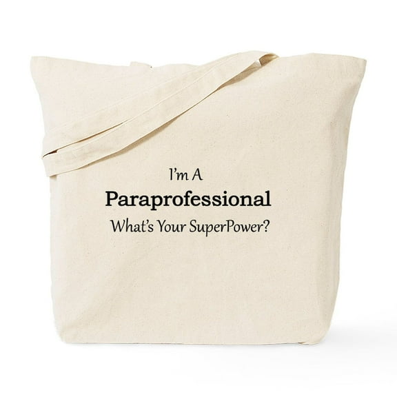 CafePress - Paraprofessional Tote Bag - Unisex Canvas Tote Bag, Beige, 1-Piece