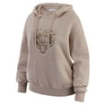 thumbnail image 2 of Women's WEAR by Erin Andrews  Tan Chicago Bears Washed Pullover Crewdie, 2 of 5