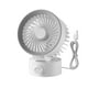 thumbnail image 2 of Xihbxyly Ventilador de Escritorio Usb, Miniventilador de Mesa Ajustable, Silencioso, Tres Velocidades, Diseño Compacto, Ideal para El Hogar, La Oficina, El Coche y Exteriores, Alimentación Por Usb, 1, 2 of 7