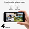 thumbnail image 3 of Conico Wireless Security Camera System Outdoor, 2-Camera WiFi Security Cameras with Base Station, 2K PTZ, Color Night Vision, PIR Detection, Solar Powered, No Monthly Fee, 3 of 8