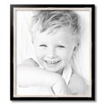 thumbnail image 2 of ArtToFrames 20x23 inch Black with Sliver slope Picture Frame, Black Wood Poster Frame (4984), 2 of 7