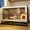 Black, variant on Rabbit Hutch Wooden Guinea Pig House Hamster Cage, Rabbit Cage Playpen - Single-Story Home for Small Animals, Wooden Guinea Pig Cage with Removable Stand