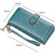 thumbnail image 3 of Wallets For Women Multi-function Large Capacity Wallet Long Pu Leather Card Holder Organizer Clutch Purse (black) (blue) - -, 3 of 4