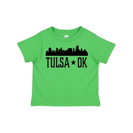 

Inktastic Tulsa Oklahoma City Skyline Gift Toddler Boy or Toddler Girl T-Shirt
