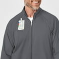 thumbnail image 4 of Wink Knits and Layers Men's Fleece Full Zip Jacket, Pewter, XS, 4 of 9