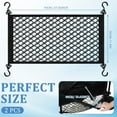 thumbnail image 6 of Universal Car Trunk Net Elastic Luggage Net Cargo Organizer Storage Nylon Mesh Nets Stretchable 11.8 X 27.56, 6 of 8