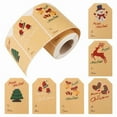 thumbnail image 2 of Christmas Tags Stickers, Tags Stickers, 250Pcs/roll Tags Holiday Present Stickers,6 Style, 2 of 7