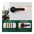 thumbnail image 6 of Tuya Electronic lock Digital Biometric smart fingerprint reader door lock handle Security Password Door knob lock For HomeC001 ,More Secure, 6 of 7