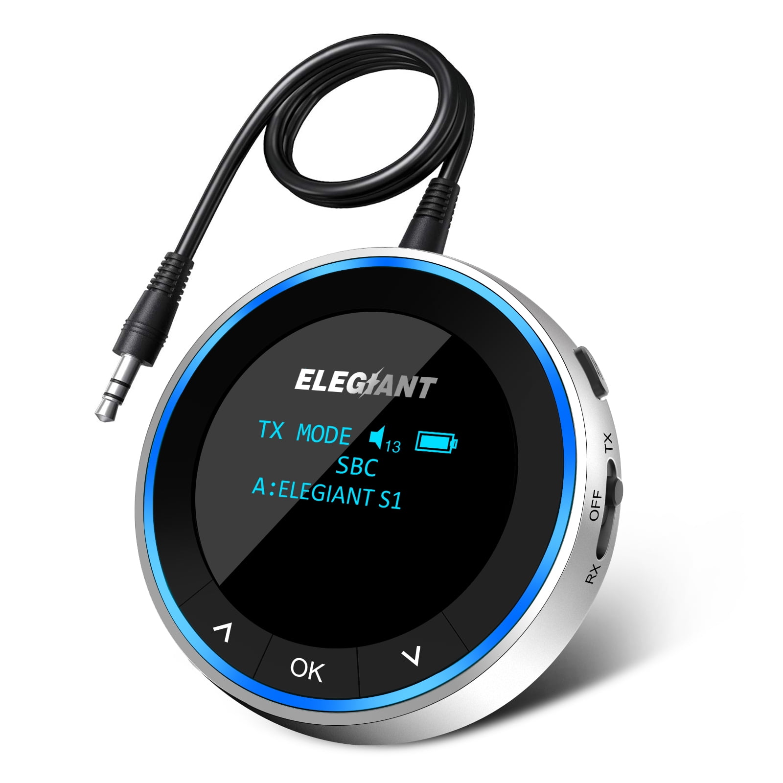 4 in 1 USB Bluetooth 5.0+EDR Transmitter Receiver, EEEkit Wireless 