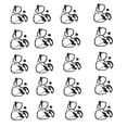 thumbnail image 2 of 20 Piezas De Auricular Suave Con Gancho Para oreja Auricular Para Micrófono Para, 2 of 8