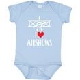 thumbnail image 3 of Inktastic I Love Airshows Boys or Girls Baby Bodysuit, 3 of 5
