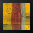 thumbnail image 2 of Bernsen, Leslie 12x12 Black Modern Framed Museum Art Print Titled - Kaleidoscope Rotations II, 2 of 5