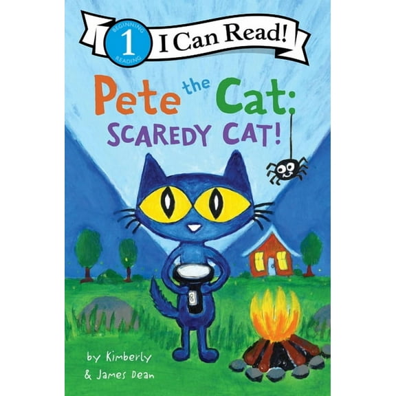 I Can Read Level 1 Pete the Cat: Scaredy Cat!, (Hardcover)