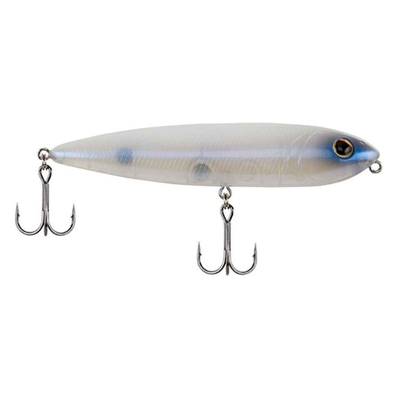 Berkley J-Walker 100 Topwater Fishing Lure, Ghost White, 1/2 oz