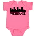 thumbnail image 3 of Inktastic Wichita Kansas City Skyline Boys or Girls Baby Bodysuit, 3 of 5