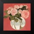 thumbnail image 2 of Scarvey, Emma 15x15 Black Modern Framed Museum Art Print Titled - Bright Blooms I, 2 of 5
