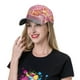thumbnail image 5 of Fotbe Abstract Pink Gold Splash Gorro Clásico de Béisbol, Gorra Ajustable con Broche Snapback, Gorro de Exterior de Algodón Suave, 5 of 6