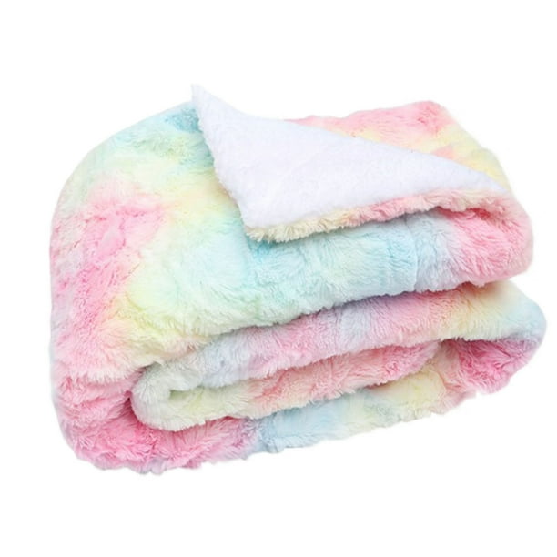 Vikakiooze 152x127CM Thick Flannel Queen Size Lamb Wool Composite