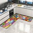 thumbnail image 6 of Kchsji Easter Kitchen Floor Mat Set 15.75x23.62+15.75x47.24" - Absorbent Non Slip Entrance Rug for Kitchen Bathroom Foyer Laundry Room, Party Favors Easter Holiday Decor Floor Mat Set for Home, 6 of 9