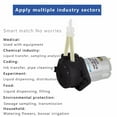 thumbnail image 3 of Kamoer DC 12V 24V Dosing Pump Peristaltic Pumps Dosing Head With Connector Arduino Aquarium Lab Analytic Diy Liquids Motor Tool, 3 of 5