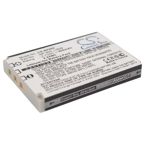 Replacement Battery for Polaroid 3.7v 600mAh Camera Battery Walmart
