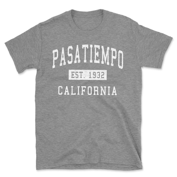 Pasatiempo California Classic Established Men's Cotton T-Shirt