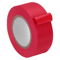 Uxcell Red Electrical Tape, 1" x 60 Ft Waterproof Strong Adhesive Rubber Sticker Insulation Tape, Use at 600V