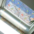 thumbnail image 4 of Modern Home Decor, Colorful Glittering Flower Bird Green Static Window/Showcase Glass Decorative Sticker/Wall Sticker Create A Dreamlike Home Environment, 4 of 4