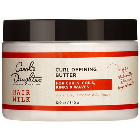 Carol's Daughter Hair Milk Curl Defining Butter, Agave and Avocado Oil, Curls and Coils, 12 fl (Best Coil For Avocado 24)
