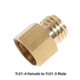 thumbnail image 5 of Soda Co2 Gas Converter Adapter For Tr21-4 Female To Tr21-3 Male Thread Quooker Cube Tank Output Cop, 5 of 5