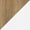 Oak, variant on Ada Home Decor 5 Shelf Bookcase Multiple Tier Open Corner Shelf Narrow Book Shelves, White
