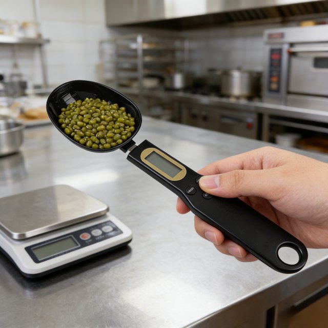 Digital Kitchen Measuring Spoon Electronic Food Scale for Accurate Ingredient Measurement and Precise Cooking