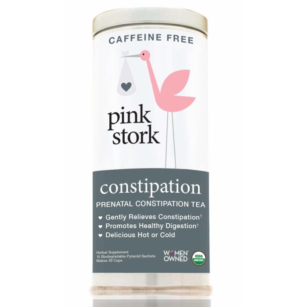 Pink Stork Constipation Prenatal Constipation Relief Tea