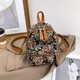 thumbnail image 2 of Bolsa Mochila de Lona JShteea Para Estrenar Estampado de Flores Mujer Estilo Preppy, 2 of 9