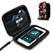thumbnail image 3 of Étui Rigide de Voyage pour iPod Compatible avec Apple iPod Touch (7e Génération, 6e Génération, 5e Génération), Étui pour Lecteur MP3 Étui iPod avec Extérieur Résistant à l'Eau, Dragonne - Floral, 3 of 10