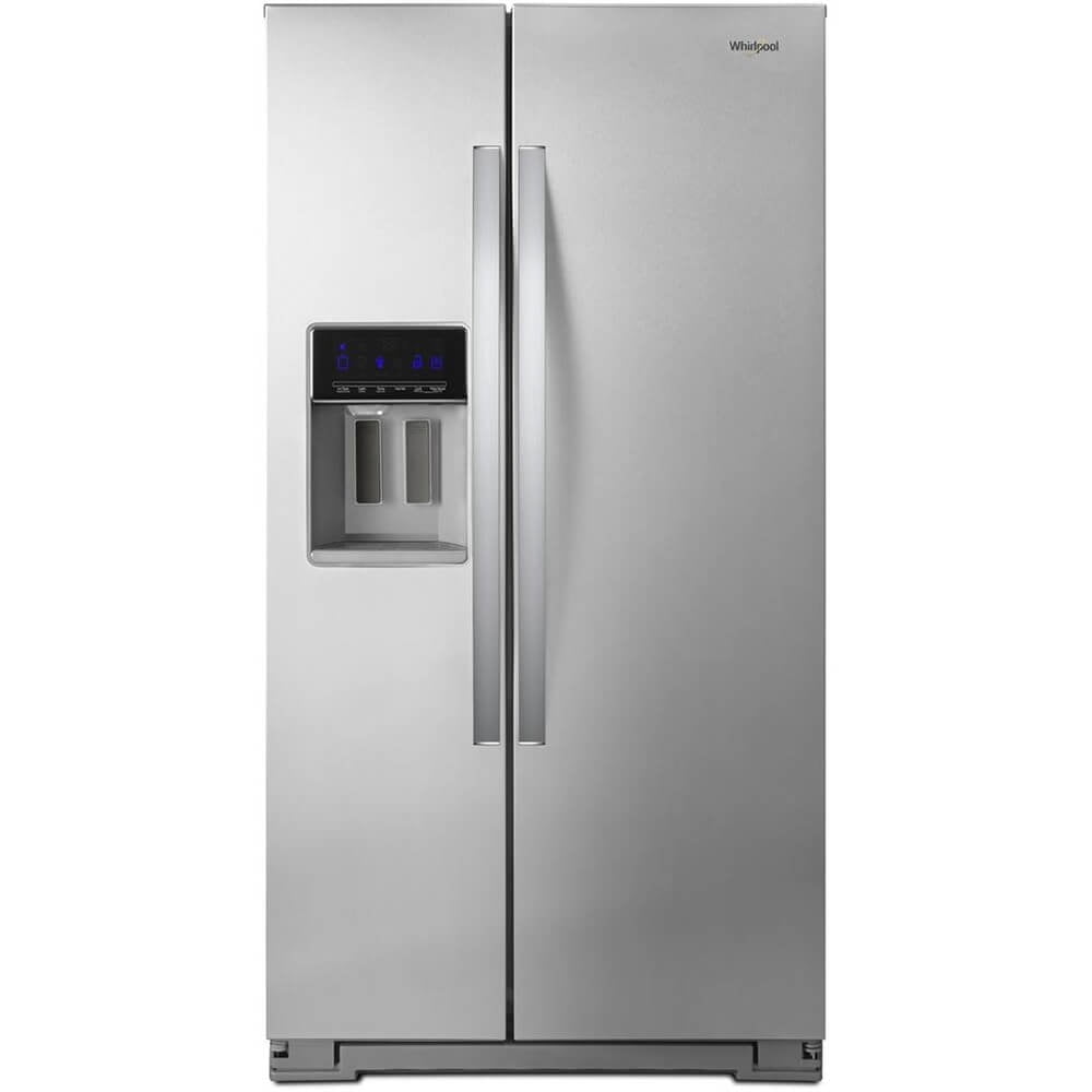 Whirlpool WRS571CIHZ 21 Cu. Ft. Stainless Counter Depth SidebySide Refrigerator