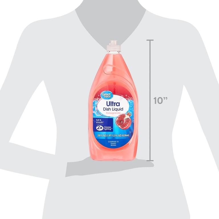 Soft & Smooth Ultra Dish Liquid, Pomegranate, 6-Pack photo 6