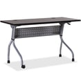 thumbnail image 2 of Lorell B2384812 Mobile 72 in. Flip Top Training Table - Espresso & Black, 2 of 4