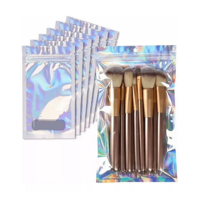Bolsas Plástico Resellable LAB.G 20 x 14 cm 50 PZS Tornasol Holografica