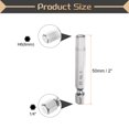 thumbnail image 2 of Uxcell Flat Hex Screwdriver Bit 6mm (H6) 1/4" Hex Shank 2" Long Magnetic, 2 of 7
