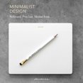 thumbnail image 3 of Mouse pad bloc de notas Pinesman 25 x 20 cm, 50 hojas, foil dorado, 3 of 7