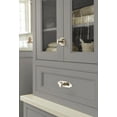 thumbnail image 2 of Highland Ridge 1-7/8 in (48 mm) Length Polished Nickel Cabinet Latch, 2 of 7