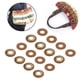 thumbnail image 5 of Juego de Ojales de Cuero PU Hugo Parches Artesanales Apliques para Bolsos Marrón Cro, 5 of 7