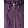 thumbnail image 3 of Ma Croix Womens Premium French Terry Zip Up Wrinkle Resistant Hoodie, 3 of 6