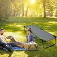 Patiojoy Comfortable Portable Single Foldable Outdoor Camping Cot for
