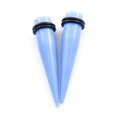 thumbnail image 1 of Pair of Acrylic Ear Tapers with O Ring Multiple Sizes Available, 1 of 11