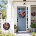 thumbnail image 7 of Nkmbld 4th of July Patriotic Wreaths for Front Door, Independence Day Artificial Wreath Pendant for Veterans Day Memorial Day Flag Day Wall Window Decor, 7 of 7
