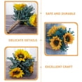 thumbnail image 2 of Sunflower Bridal Bouquet Artificial Wedding Bride, 2 of 8
